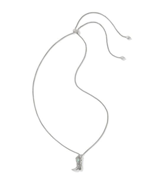 Beau Boot Small Long Pendant Necklace