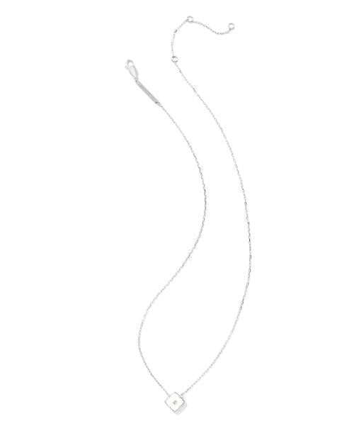 Dira Carved Stone Pendant Necklace