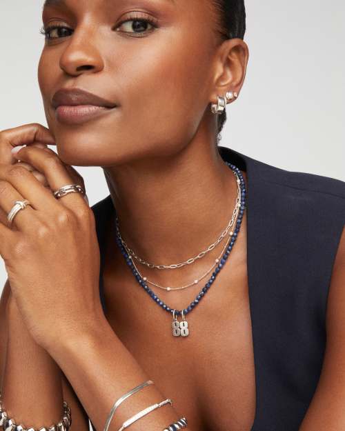 Emery Beaded Strand Necklace