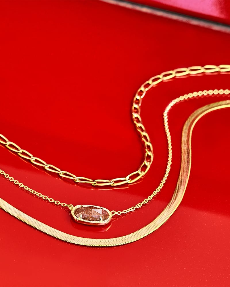 Merrick Chain Necklace In Gold