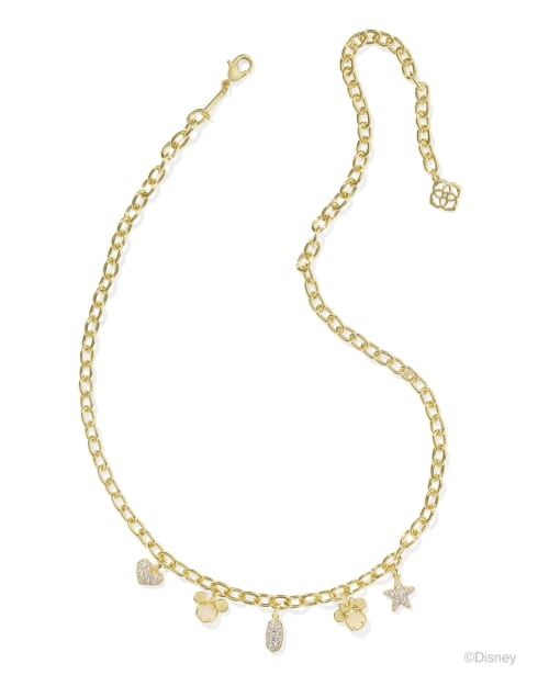 Disney | Kendra Scott Mickey Mouse And Minnie Mouse Charm Necklace