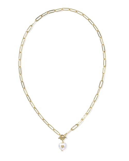 Sasha Heart Link And Chain Necklace