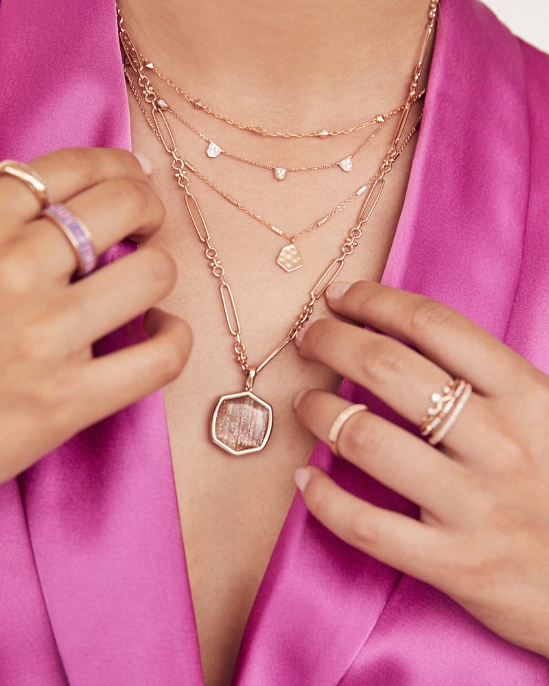 Shannon 14k White Gold Collar Necklace In White Diamond
