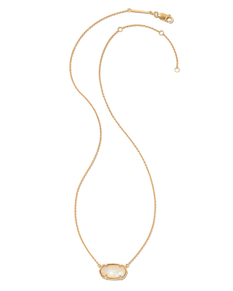 Elisa 18k Gold Vermeil Pendant Necklace In Rainbow Moonstone