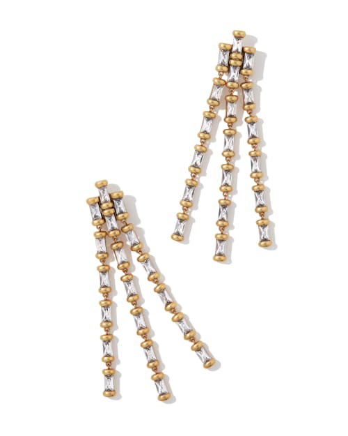 Ember Crystal Statement Earrings