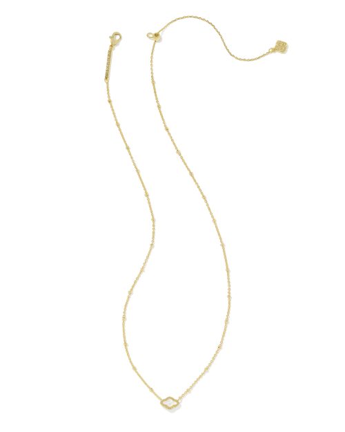 Mini Abbie Satellite Short Pendant Necklace