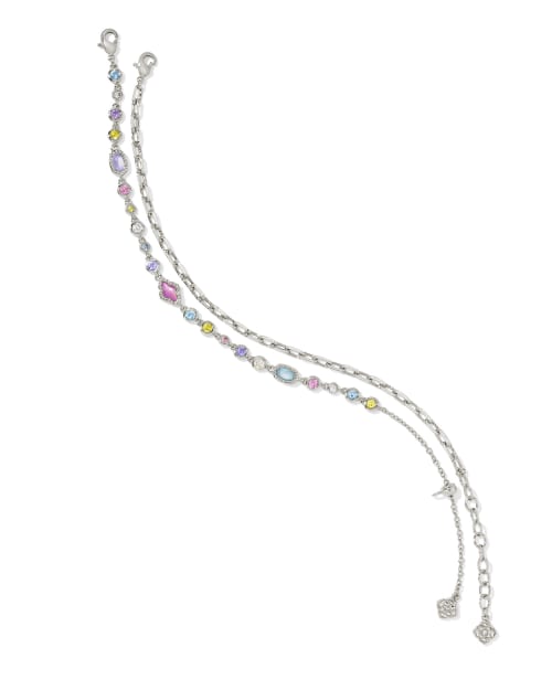 Mini Elisa And Abbie Set Of 2 Delicate Chain Bracelets