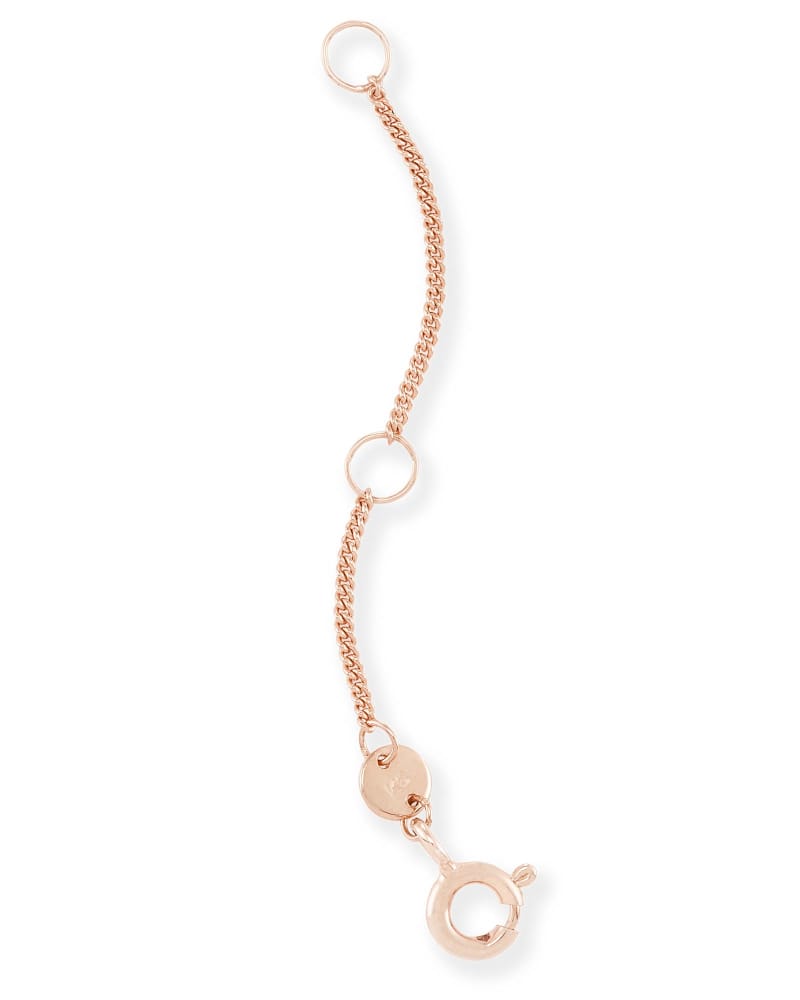  2 Inch Spring Ring Clasp Extender In 14k Rose Gold
