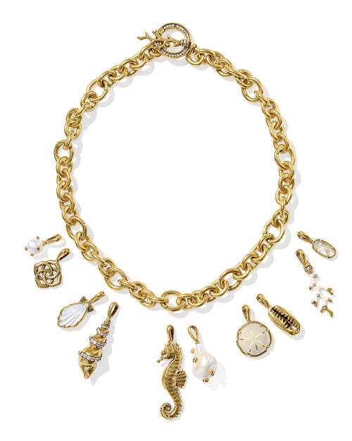  Alexa Statement Charm Necklace