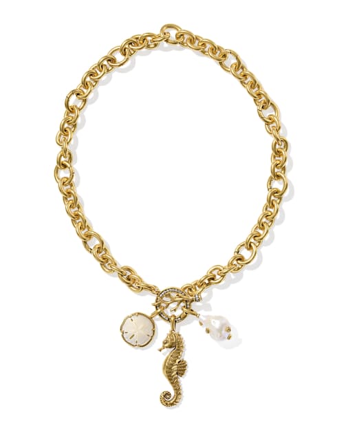  Alexa Statement Charm Necklace