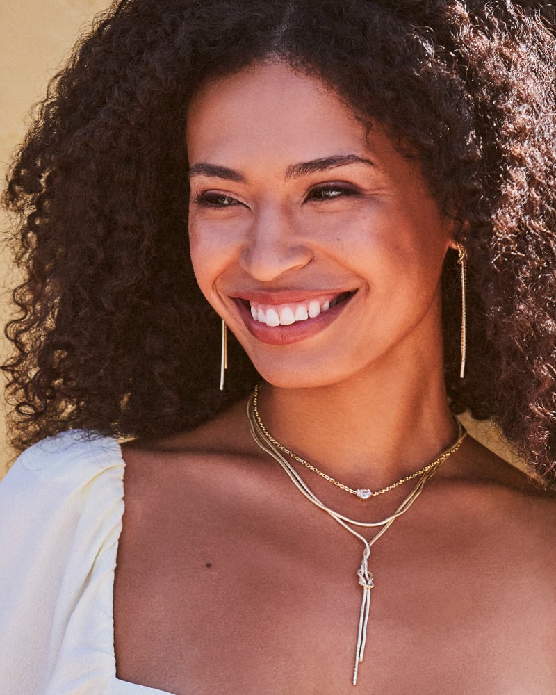  Annie Y Necklace In Gold