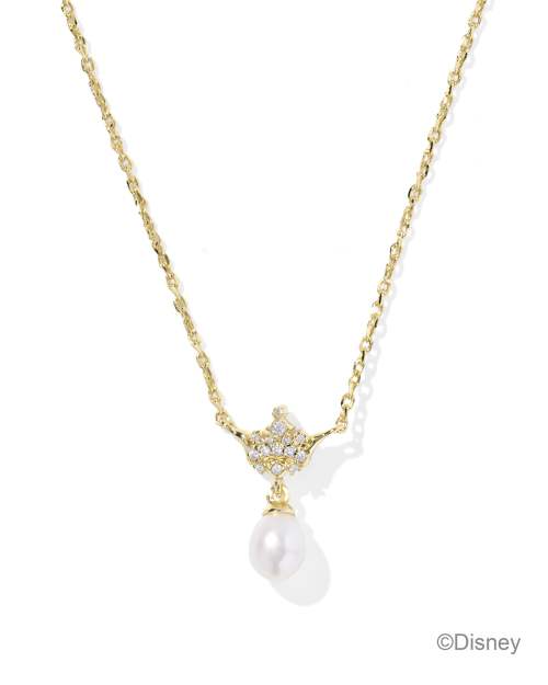  Disney | Kendra Scott Princess Crown Short Pendant Necklace
