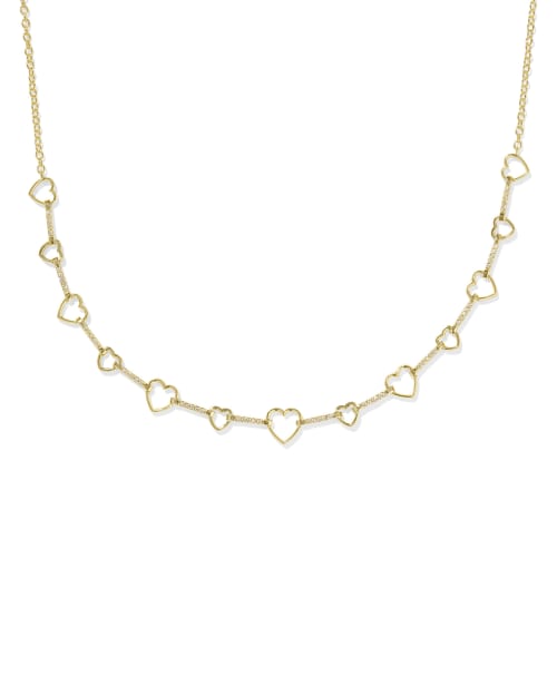  Haisley Heart Strand Necklace