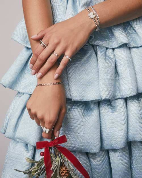  Haley Bow Stretch Bracelet