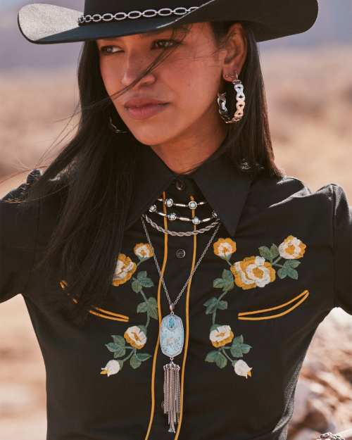 Ida Long Strand Necklace