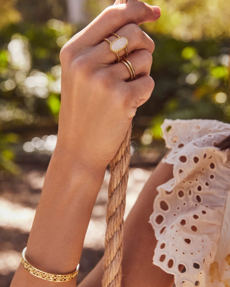  Kelly Bangle Bracelet In Gold