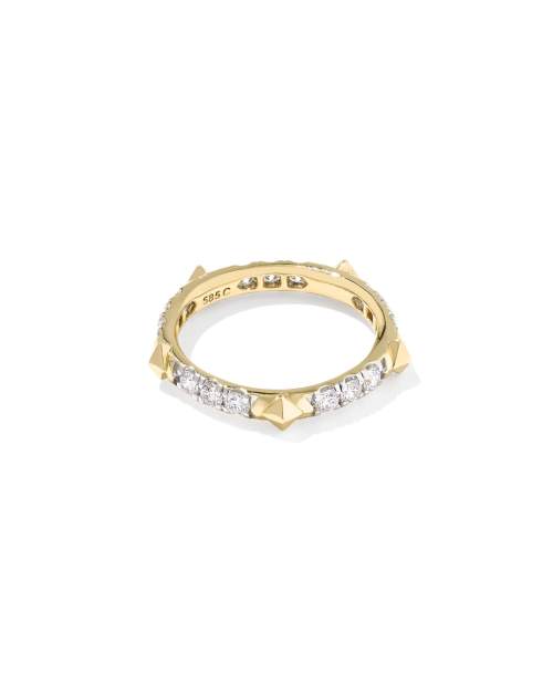  Lab Grown White Diamond Astrid Band Ring