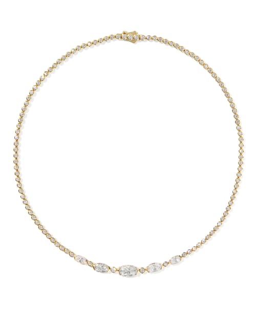  Lab Grown Diamond Custom Elisa Tennis Necklace