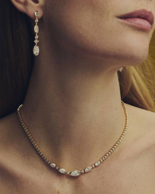  Lab Grown Diamond Custom Elisa Tennis Necklace
