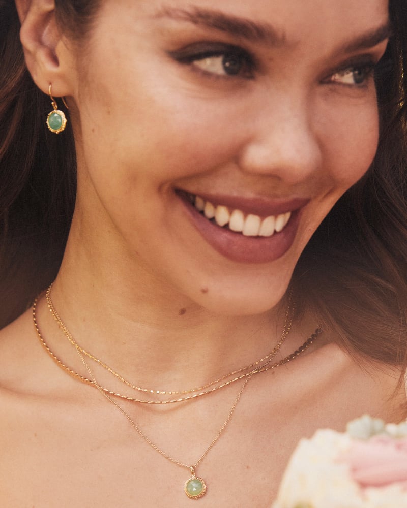  Large Serpentine Chain Necklace In 18k Gold Vermeil