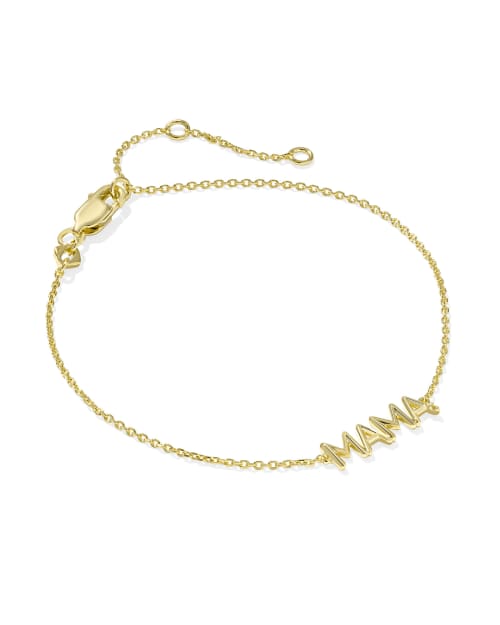  Mama Sparkle Delicate Chain Bracelet