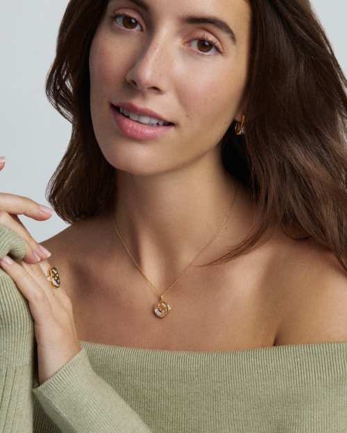  Skye Celestial Locket Pendant Necklace