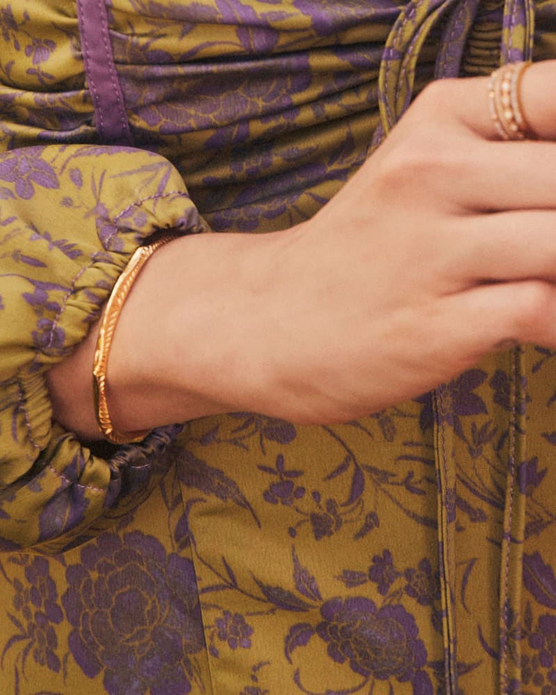  Sophee Cuff Bracelet In 18k Gold Vermeil