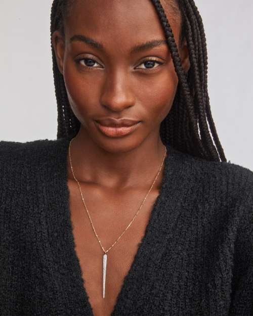  Spike Statement Necklace