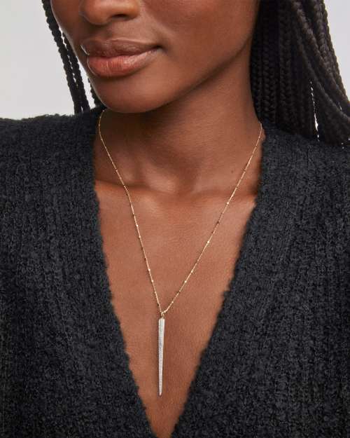 Spike Statement Necklace