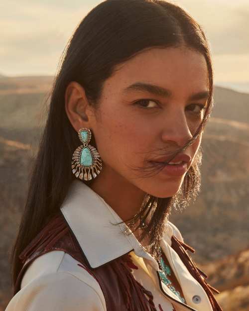  Zahara Statement Earrings