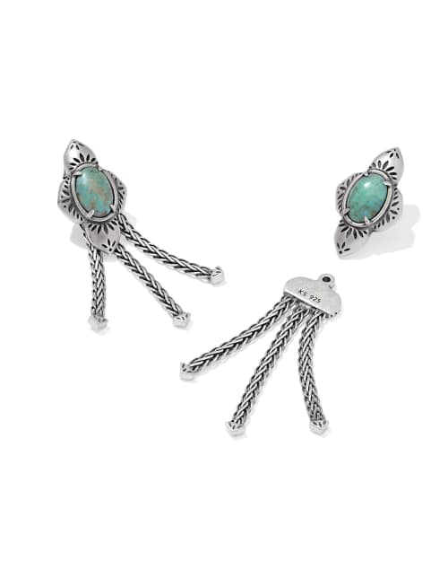  Abbie Fringe Convertible Drop Earrings