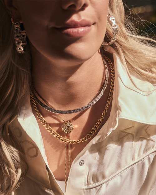  Keziah Link And Chain Necklace