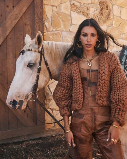  Keziah Statement Fringe Hoop Earrings