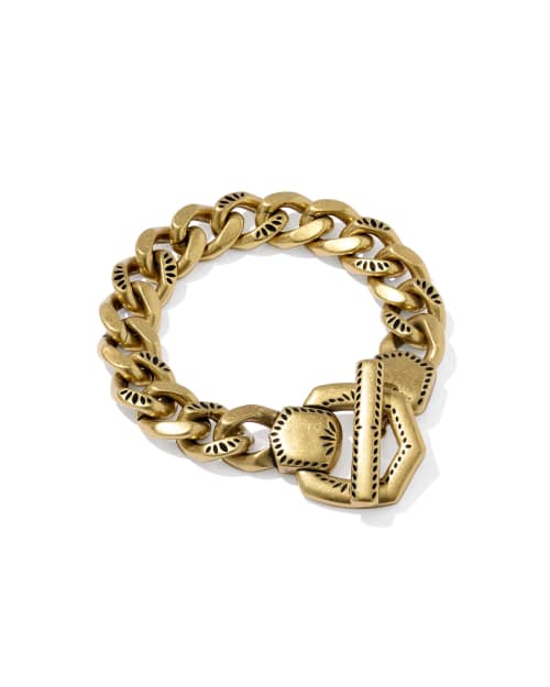  Keziah Statement Link And Chain Bracelet