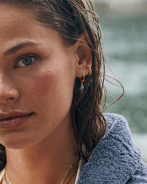  Lightning Bolt Huggie Earrings