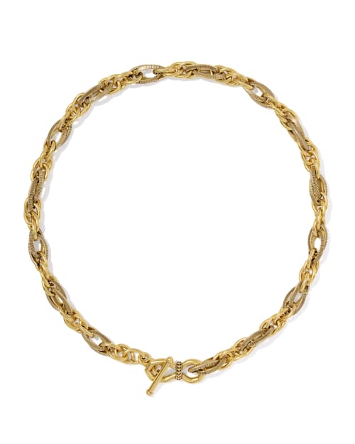  Melina Link And Chain Necklace