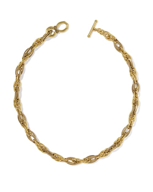  Melina Link And Chain Necklace