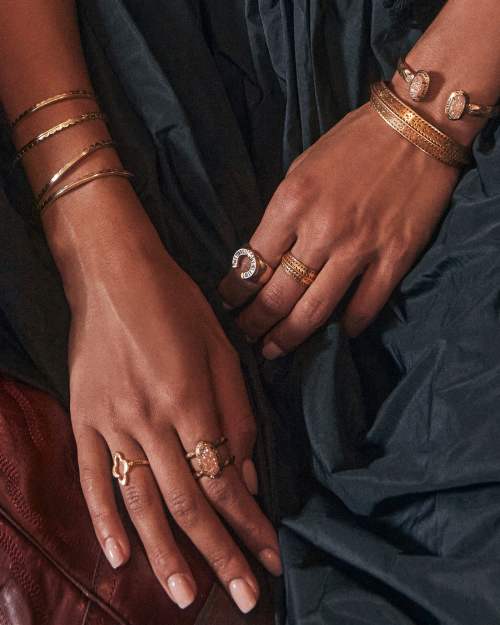  Noble Horseshoe Statement Ring