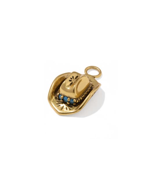  Tiny Cowboy Hat Huggie Earrings