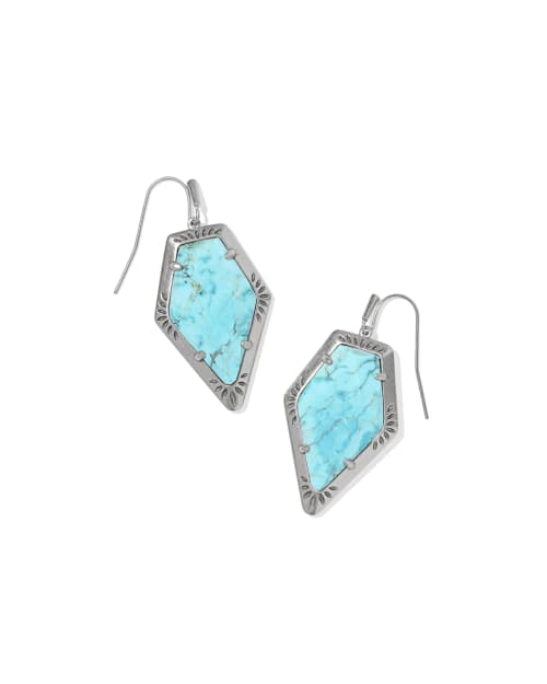  Tessa Etch Frame Drop Earrings