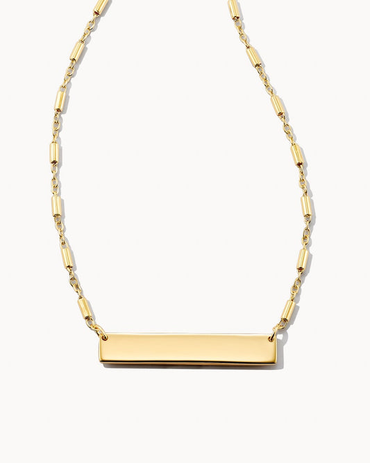  Allison Pendant Necklace In 18k Yellow Gold Vermeil
