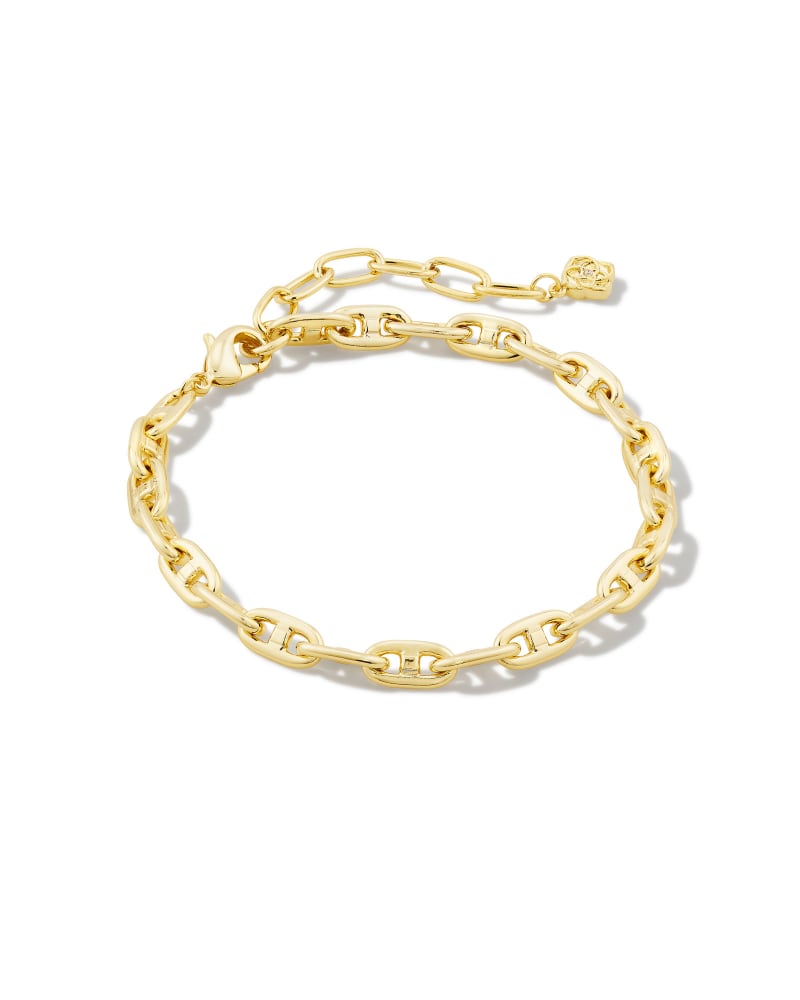  Bailey Chain Bracelet In Gold