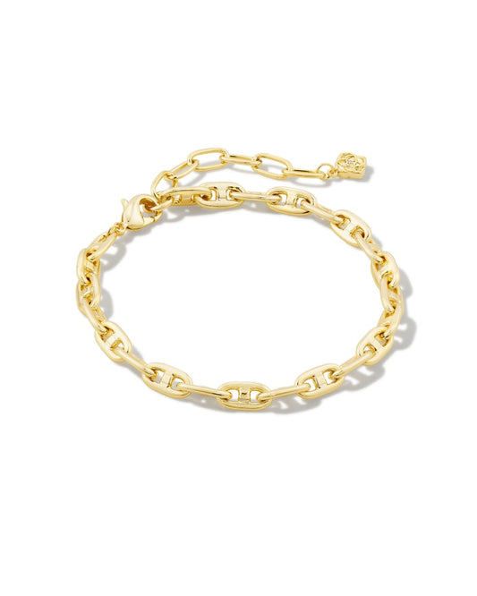  Bailey Chain Bracelet In Gold
