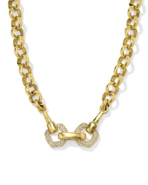  Beau Pave Statement Necklace