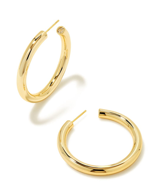  Colette Large Hoop Earrings In Gold