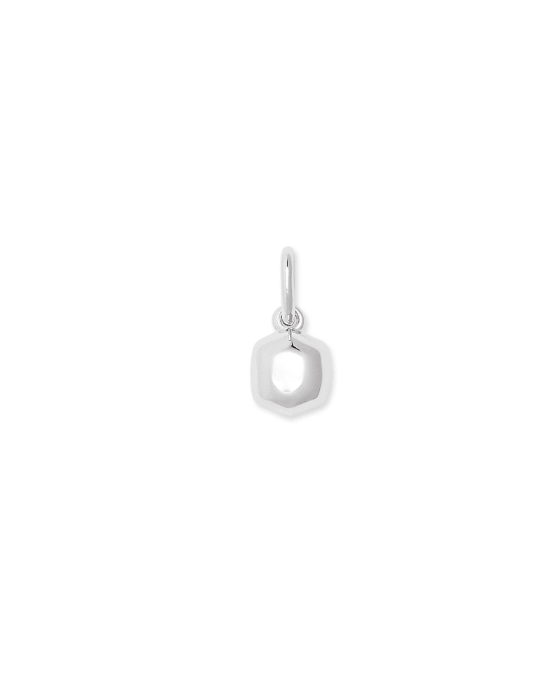  Davie Sterling Silver Charm In Ruby