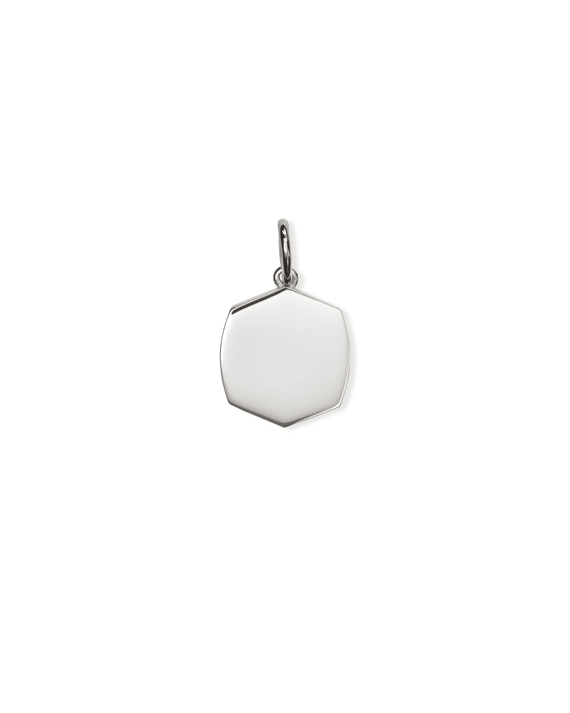  Davis Small Charm In Sterling Silver
