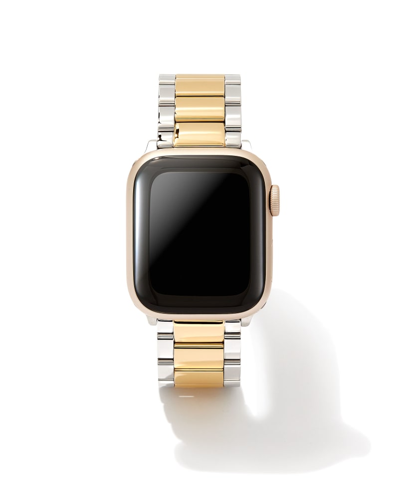  Dira 3 Link Watch Band In Two Tone Stainless Steel