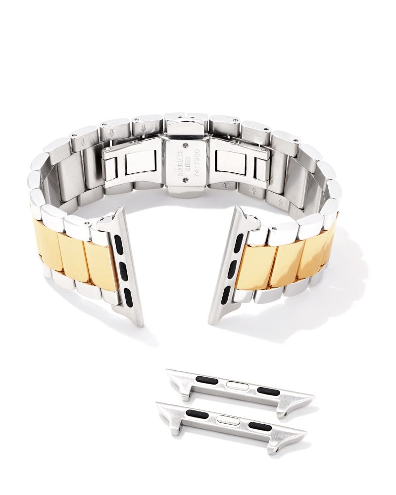  Dira 3 Link Watch Band In Two Tone Stainless Steel