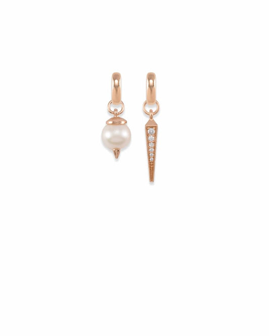  Duality Charm Set In Rose Gold